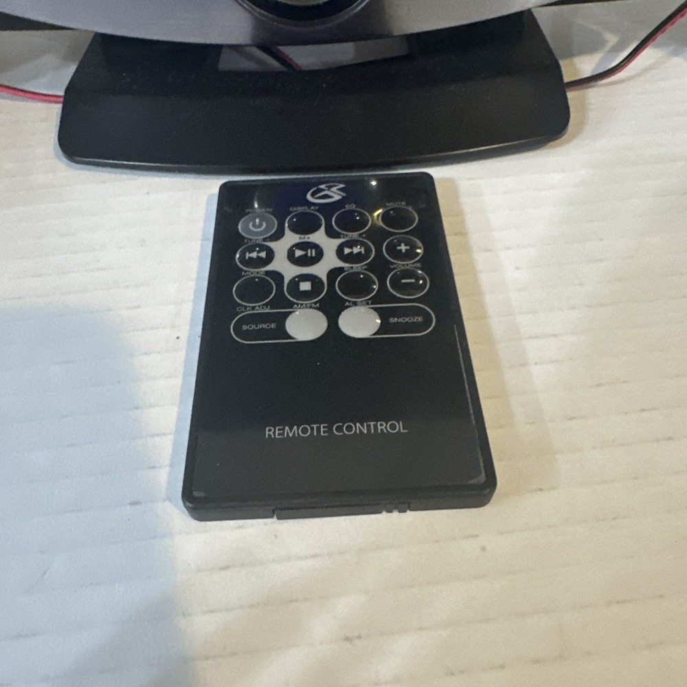 GPX HM3817DTBLK Wall-Mountable Micro FM Stereo System CD-Player ALL WORKS - Picture 5 of 16